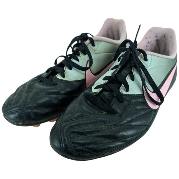 Nike Women's Soccer Cleats - Pink / Black - Picture 2 of 6